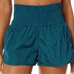Free People Movement Teal Way Home Shorts